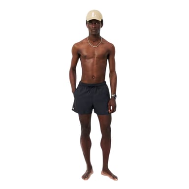Lacoste Mens Logo Swim Shorts (Black)