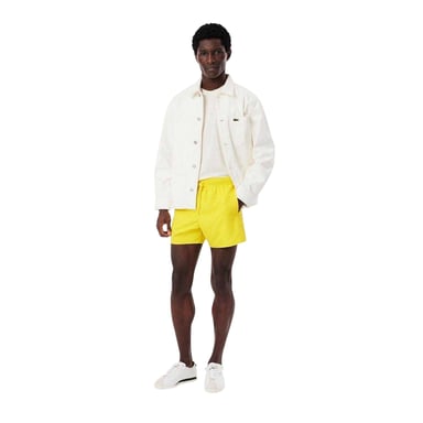 Lacoste Mens Logo Swim Shorts (Yellow)