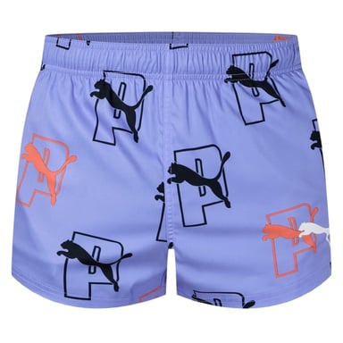 Puma Mens Genie Logo Swim Shorts (Blue)