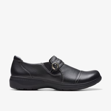 Carleigh Pearl Black Leather Schoenen
