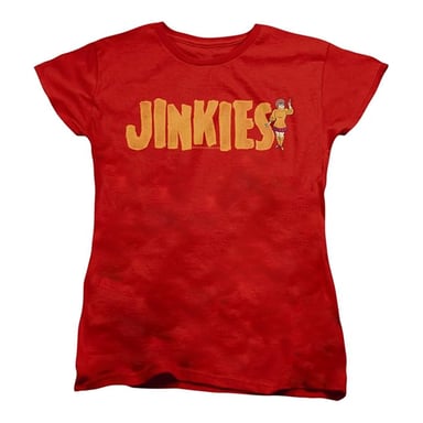 Scooby Doo Womens/Ladies Jinkies Velma Fitted T-Shirt (Red)