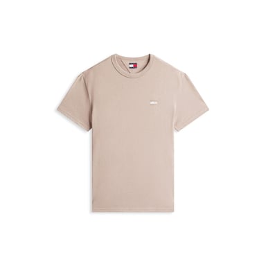 Tommy Jeans Mens Tonal Badge T-Shirt (Limestone)