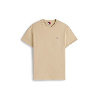 Tommy Jeans Mens Tonal Badge T-Shirt (Beige)