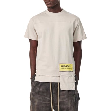 Ambush Mens Waist Pocket T-Shirt (Neutral)
