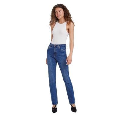 Vero Moda Womens/Ladies Drew Denim Straight Jeans (Dark Blue)