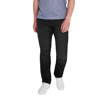 Lee Cooper Mens Denim Regular Jeans (Black)
