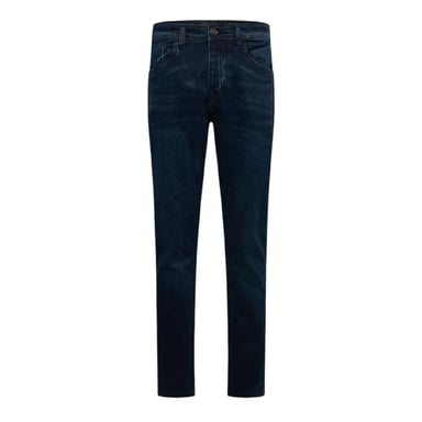 Crosshatch Mens Plain Slim Jeans (Dark Wash)