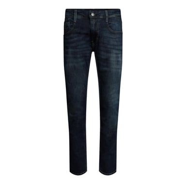 Replay Mens Anbass Denim Slim Jeans (Dark Blue)