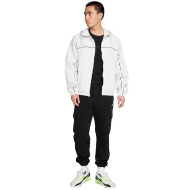 Nike Mens Sportswear Club Cargo Jogging Bottoms (Black/White)