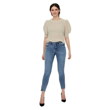 Vero Moda Womens/Ladies Denim Skinny Jeans (Light Denim Blue)