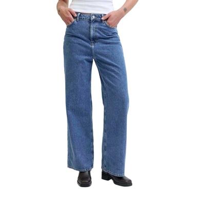 JJXX Womens/Ladies Wide Leg Jeans (Medium Blue)