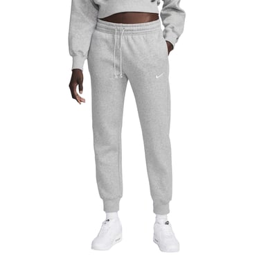 Nike Womens/Ladies Phoenix Fleece Mid Rise Sweatpants (Grey Marl)