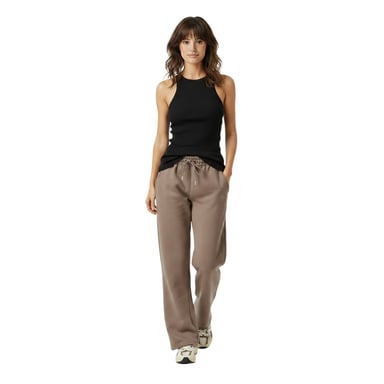 I Saw It First Womens/Ladies Jersey Relaxed Fit Jogging Bottoms (Taupe)