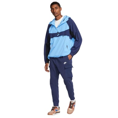 Nike Mens Sportswear Club Cargo Jogging Bottoms (Navy/White)
