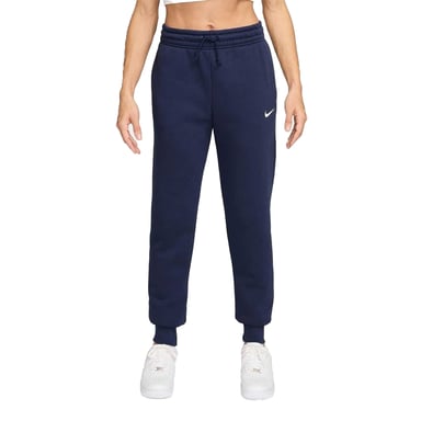 Nike Womens/Ladies Phoenix Fleece Mid Rise Sweatpants (Midnight Navy)