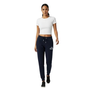 Jack Wills Womens/Ladies Hunston Polycotton Joggers (Navy)