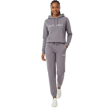 Jack Wills Womens/Ladies Bayton Relaxed Fit Jogging Bottoms (Dusky Blue)