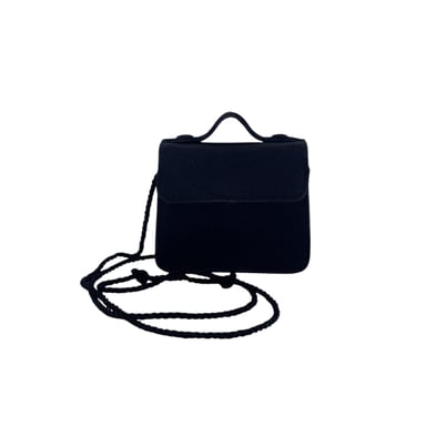 Fendi Vintage Cloth Crossbody Bag Minaudiere