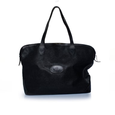 Mulberry, scotch grain zip around shopper bag