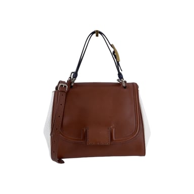 Fendi Leather Shoulder Bag Silvana