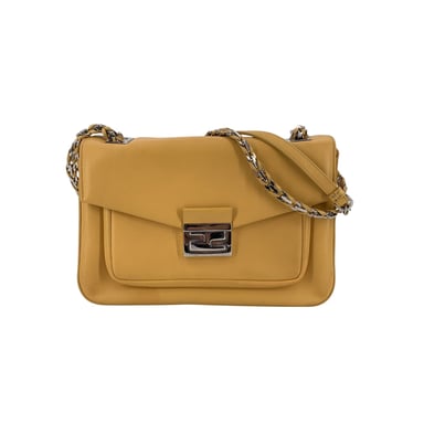 Fendi Leather Shoulder Bag Baguette