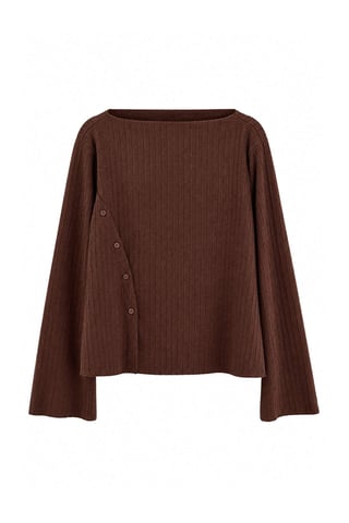 Trendyol Curve Women's Textured Long Fitted Plus Size Blouses