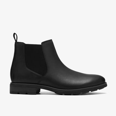 Emmet Go Black Leather Boots