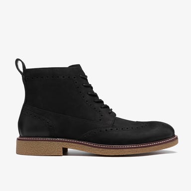 Chelwood Hi Black Oily Lea Boots