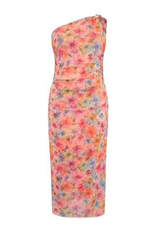 Trendyol Curve Women's Multicolor Plain Maxi Sleeveless Party Bodycon Plus Size Dress