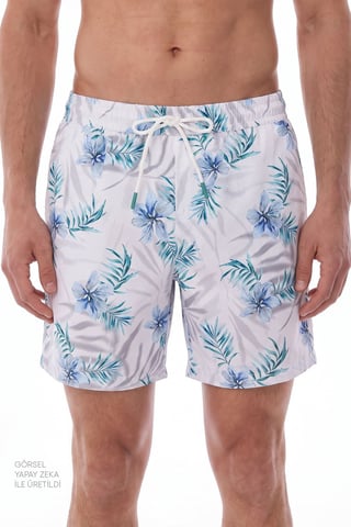 Men's Floral Swim Shorts