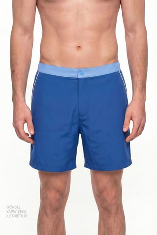 Men's Thin Binding Swim Shorts