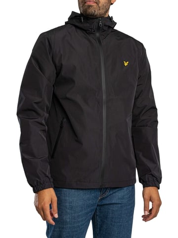 Lyle & Scott Active Technical Windbreaker Jacket, Black