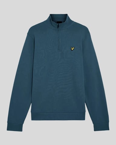 Sweatshirt met kwart rits