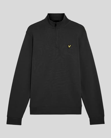 Sweatshirt met kwartrits