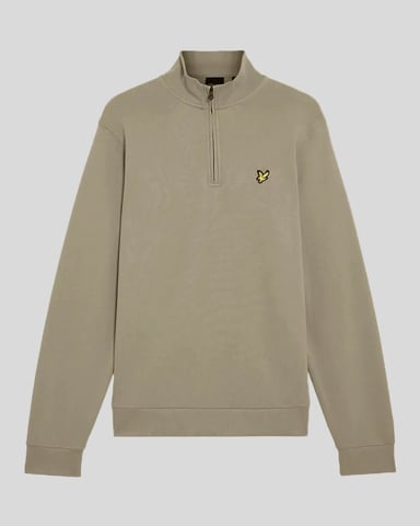 Sweatshirt met kwartrits