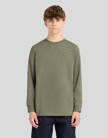 Basic T-shirt met lange mouwen