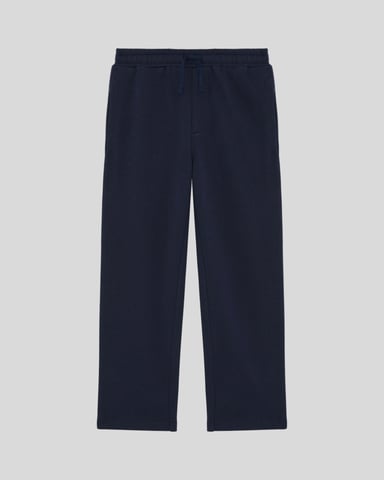 Joggingbroek met rechte pijpen