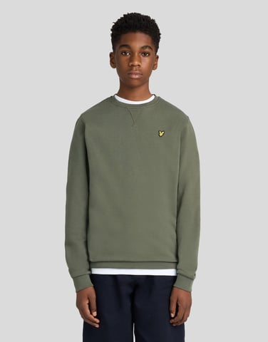 Sweatshirt met ronde hals
