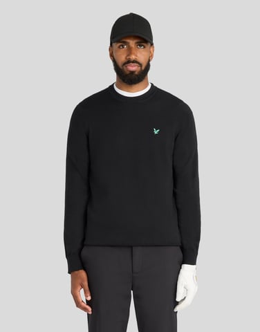 Golf Polyblend Trui met ronde hals