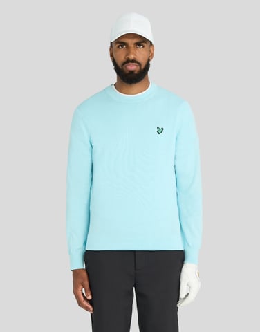 Golf Polyblend Trui met ronde hals