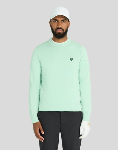 Golf Polyblend Trui met ronde hals