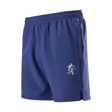 Gym King Mens Logo Running Shorts (Oxford Blue)