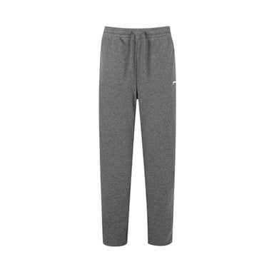 Slazenger Womens/Ladies Interlock Open Hem Jogging Bottoms (Charcoal Marl)