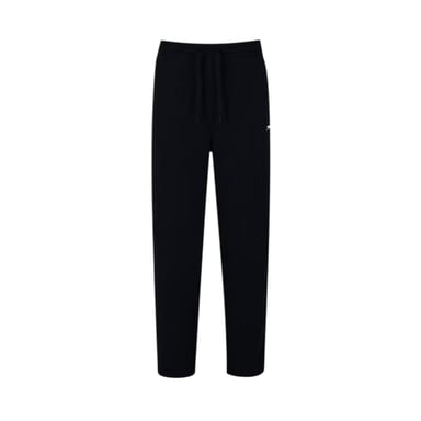Slazenger Womens/Ladies Interlock Open Hem Jogging Bottoms (Black)