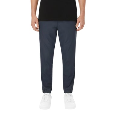 Lacoste Mens Side Stripe Elasticated Waist Tapered Joggers (Black)
