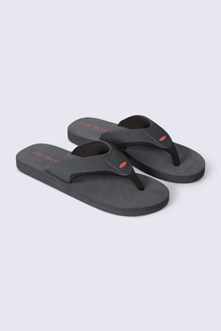 'Jekyl' teenslippers voor heren, lichte instapsandalen met zacht gewatteerde bovenbandjes
