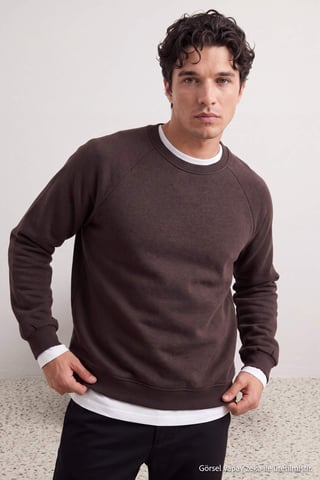 TRENDYOL MAN Men's Plain Long Oversize Sweatshirts