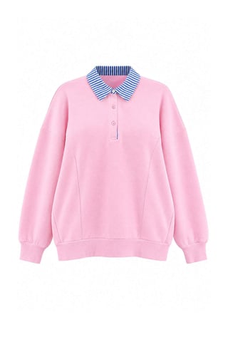 Trendyol Curve Women's Plain Long Oversize Plus Size Sweatshirts