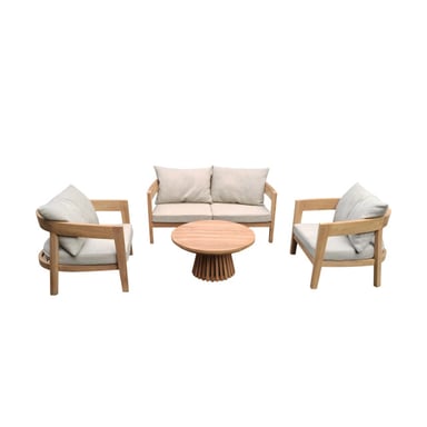 Livingfurn Bilbao garden furniture set 80x148x68cm