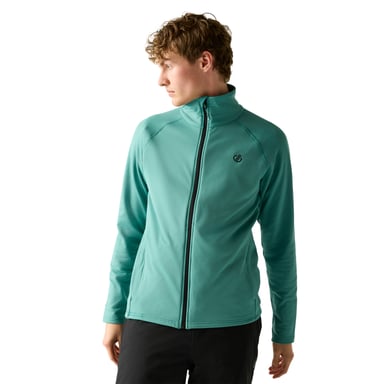 Dare 2B Mens Fuse Up Stretch Full Zip Midlayer (Teal)